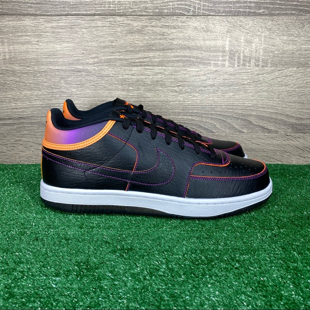 Nike Sky Force 3/4 Black Purple Orange Size 10